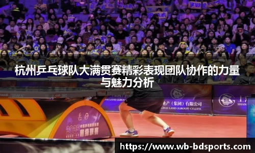 杭州乒乓球队大满贯赛精彩表现团队协作的力量与魅力分析